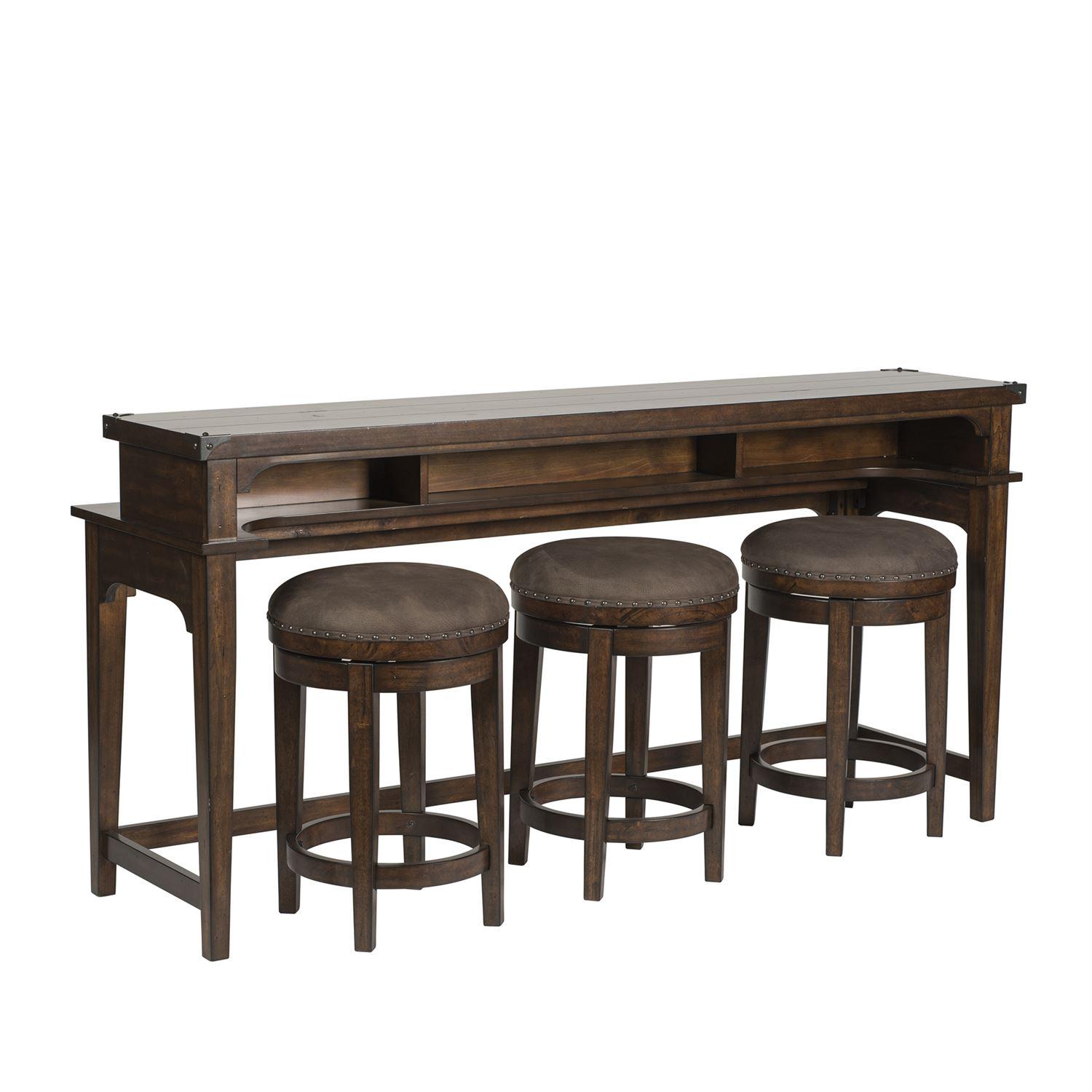 

    
Liberty Furniture Aspen Skies  (316-OT) Counter Table Set Counter Table Set Brown 316-OT-O4PCS
