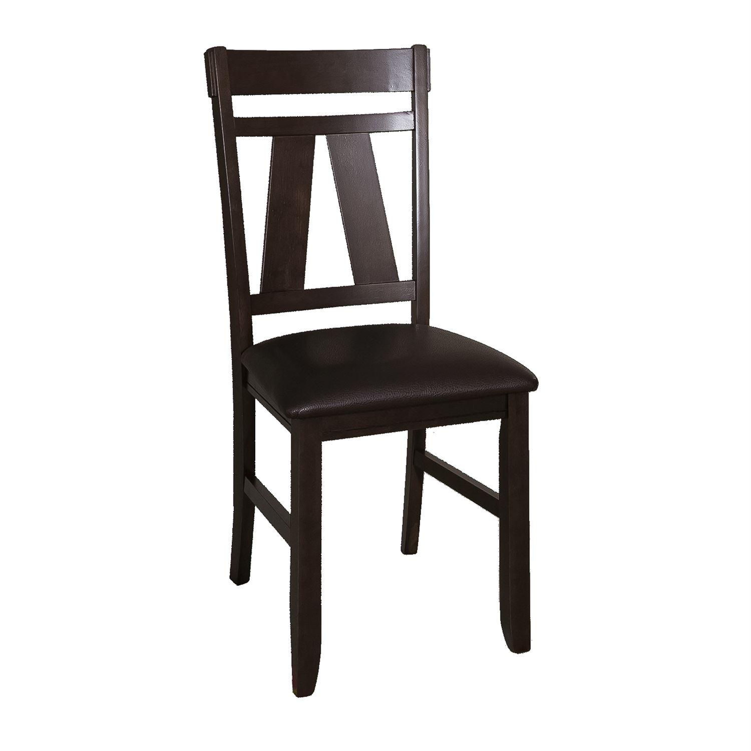 Transitional Dining Side Chair Lawson  (116-CD) Dining Side Chair 116-C2501S in Espresso PVC