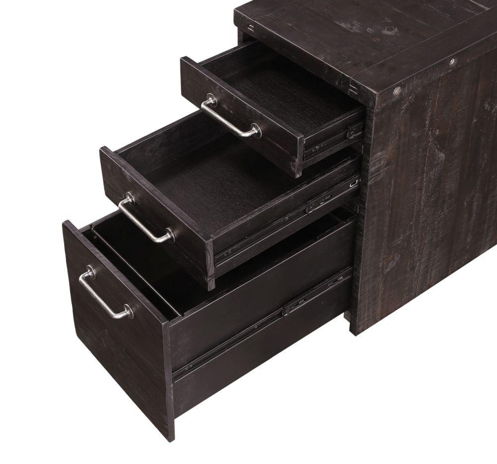 

    
 Shop  Rustic Cafe Pine Finish Solid Wood Desk & Rolling File YOSEMITE by Modus Furniture
