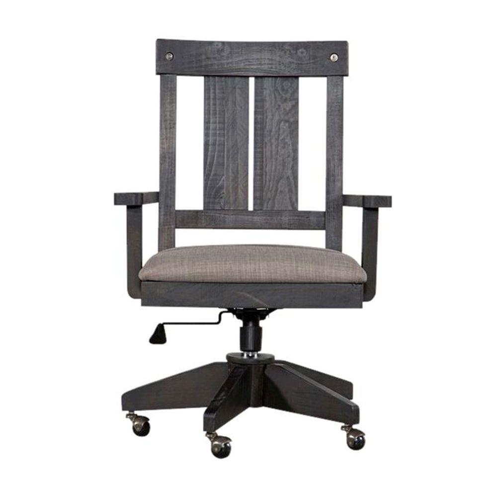 

    
Modus Furniture YOSEMITE Swivel Chair Cafe/Gray 7YC915A
