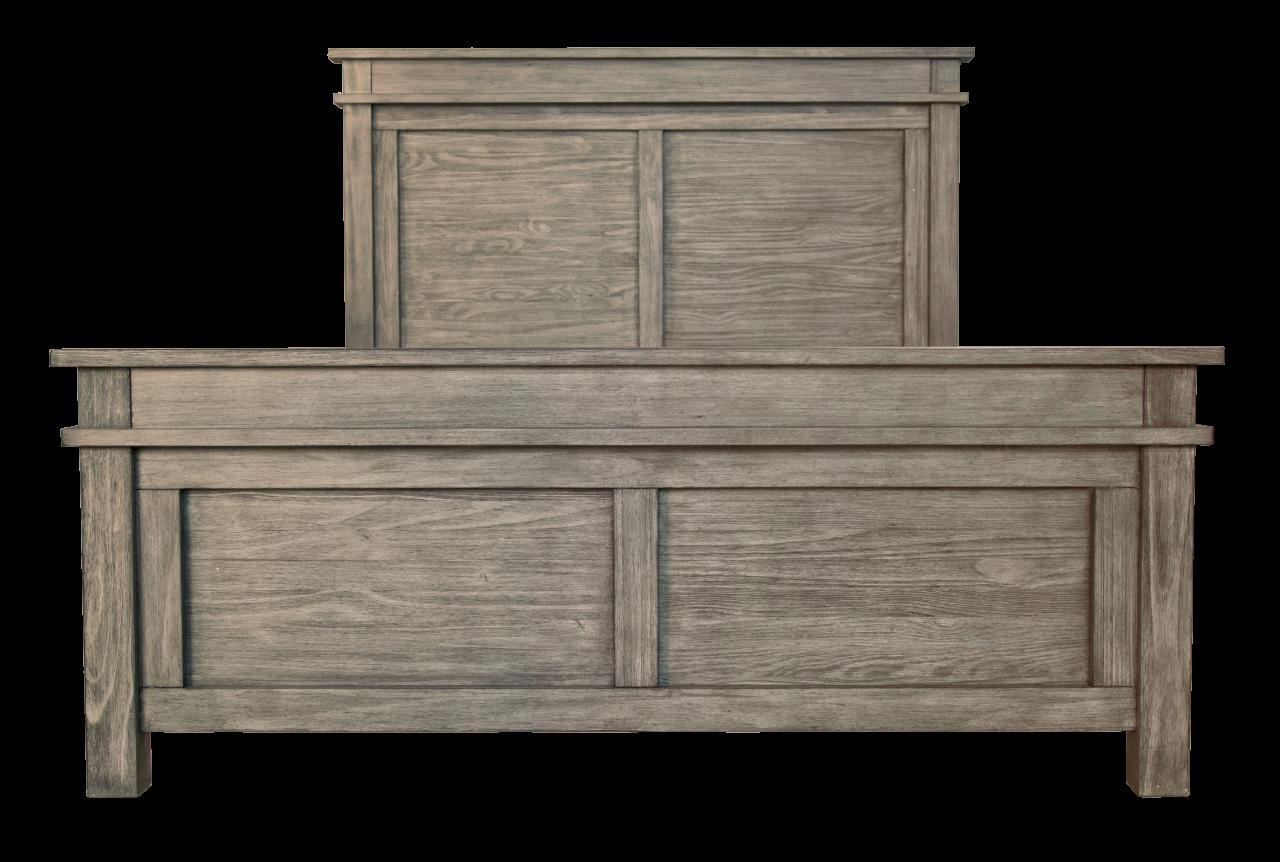 

        
00767630096161Rustic Cal King Panel Bedrom Set 4Ps Greystone GLPGR5230 A-America Glacier Point
