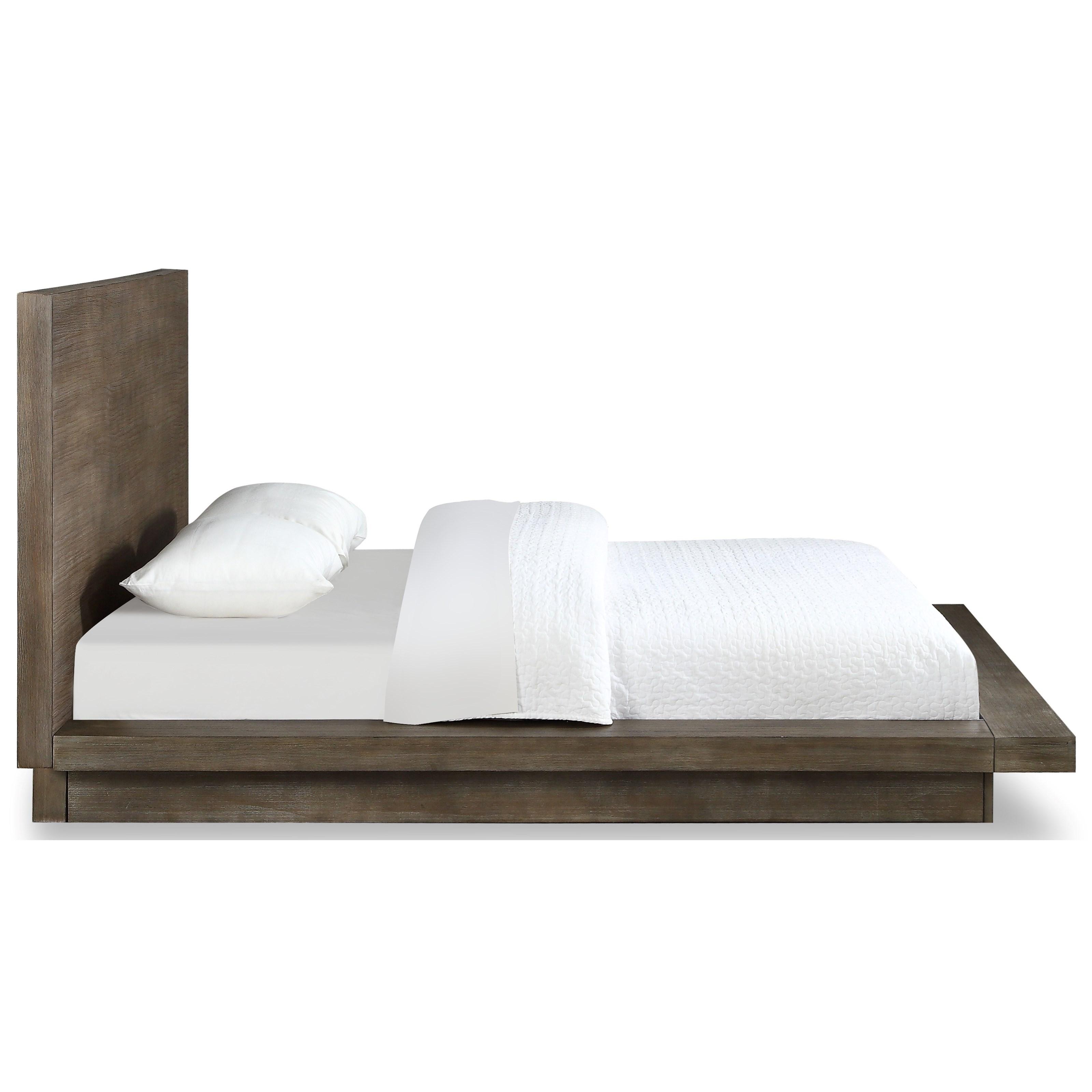 

    
Rustic Dark Pine Full Platform Bed MELBOURNE by Modus Furniture
