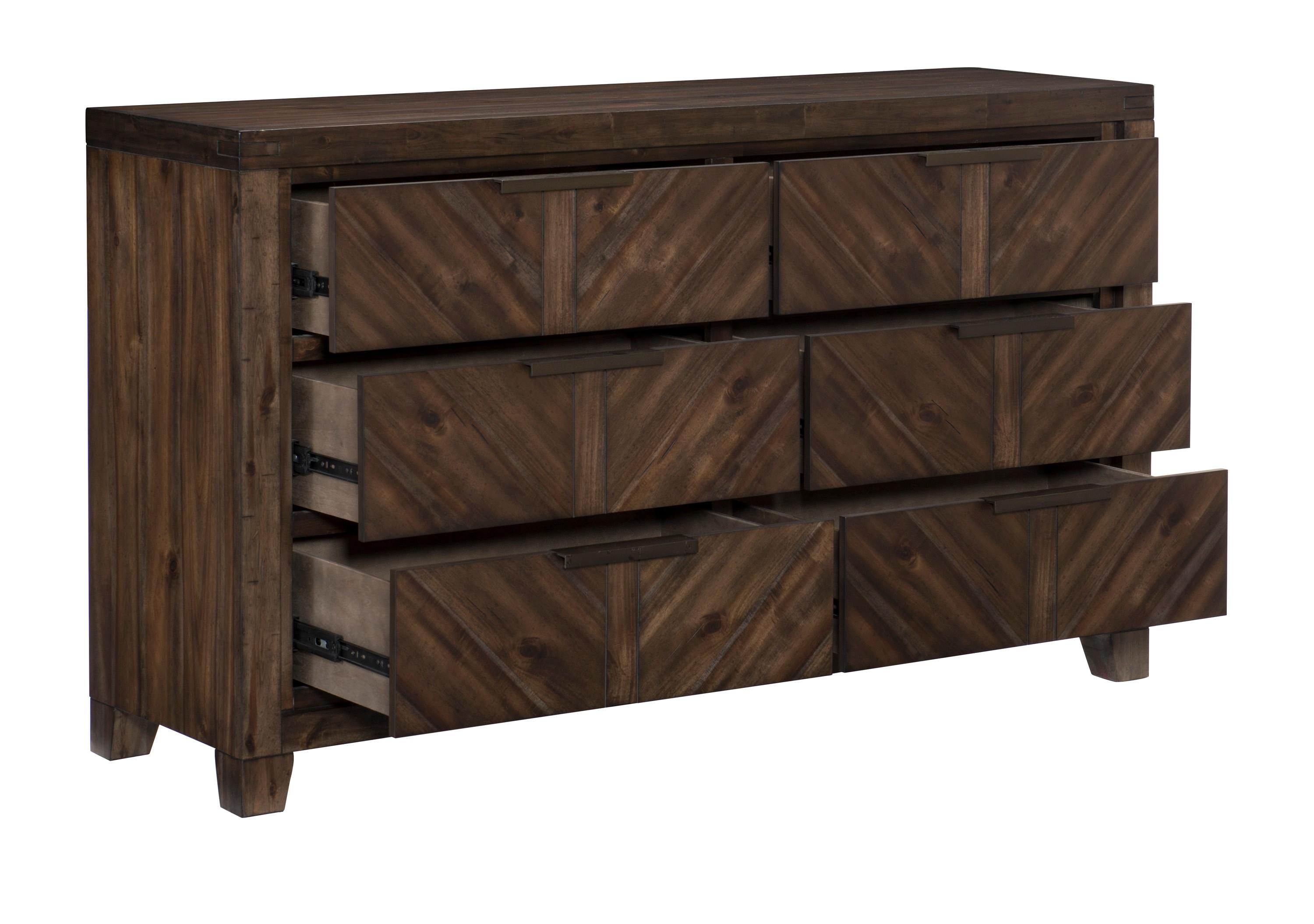 

    
Rustic Distressed Espresso Wood Dresser Homelegance 1648-5 Parnell
