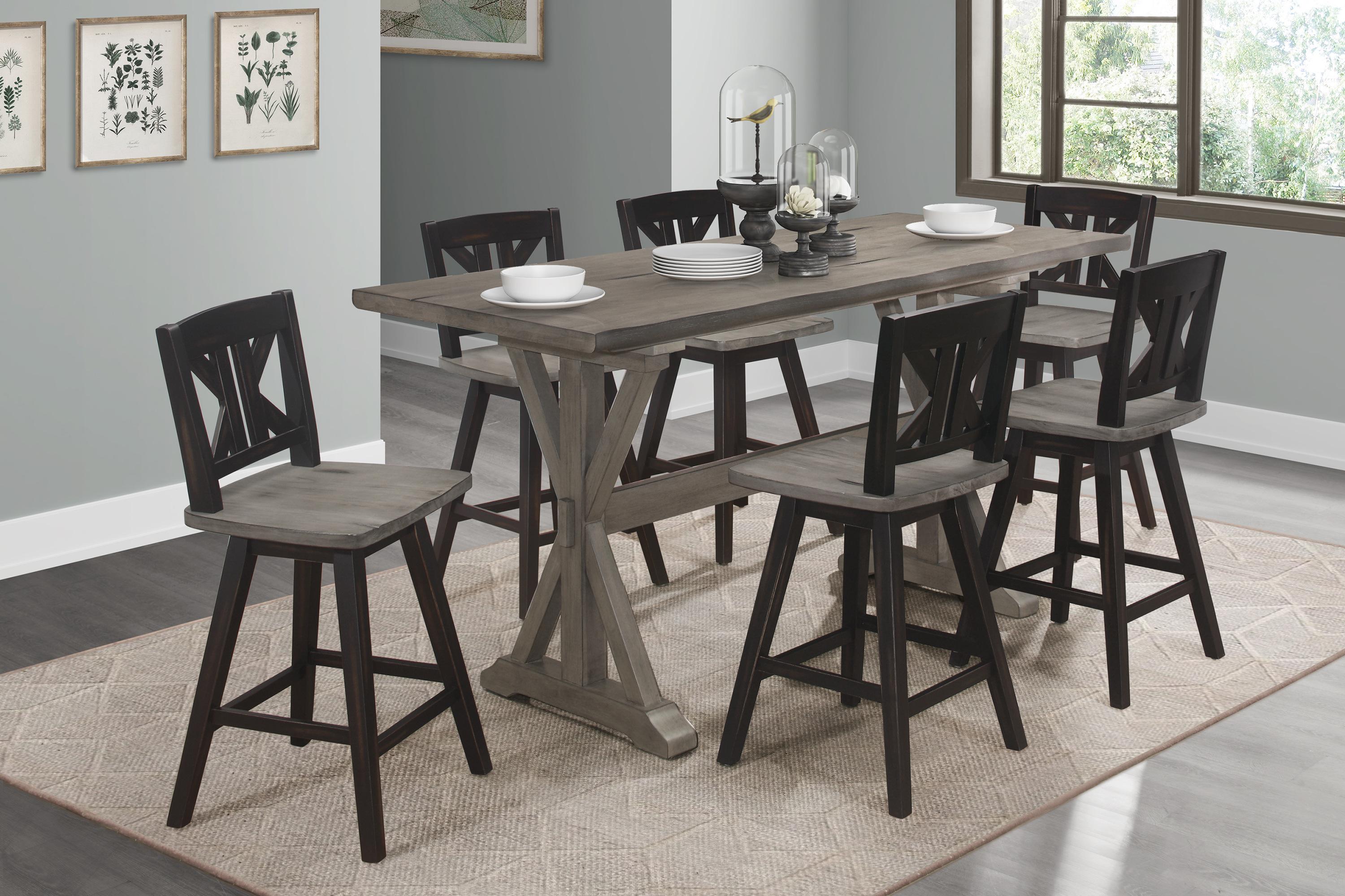 

    
5602-36 Rustic Distressed Gray Solid Wood Counter Height Table Homelegance 5602-36 Amsonia
