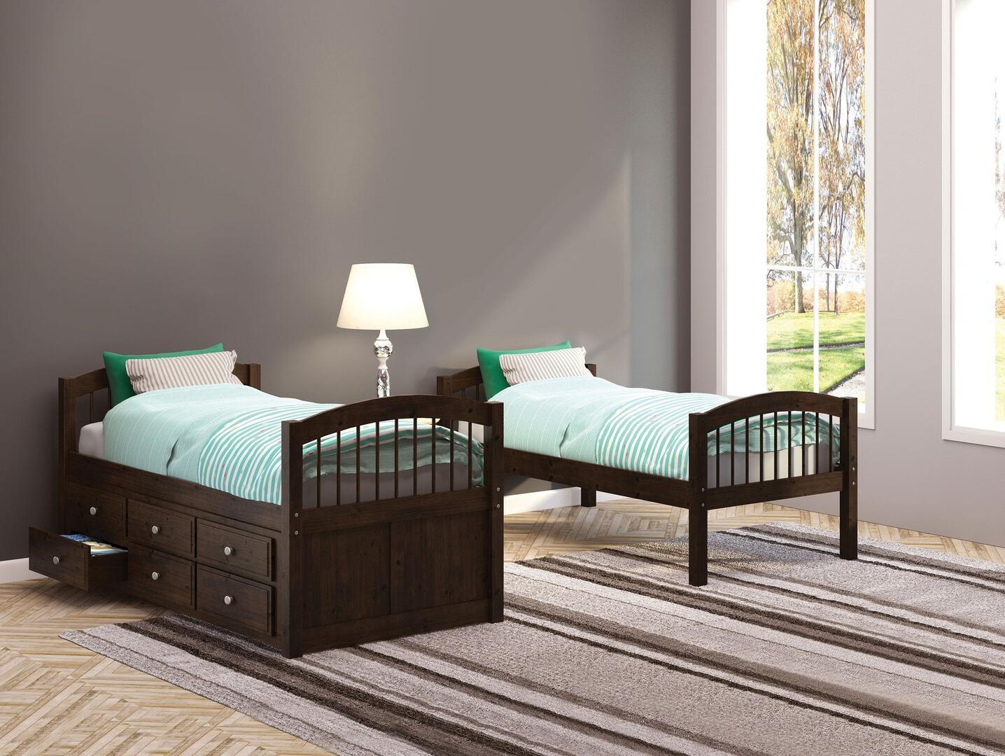 

    
Acme Furniture Micah Twin/Twin Bunk Bed Espresso 40000
