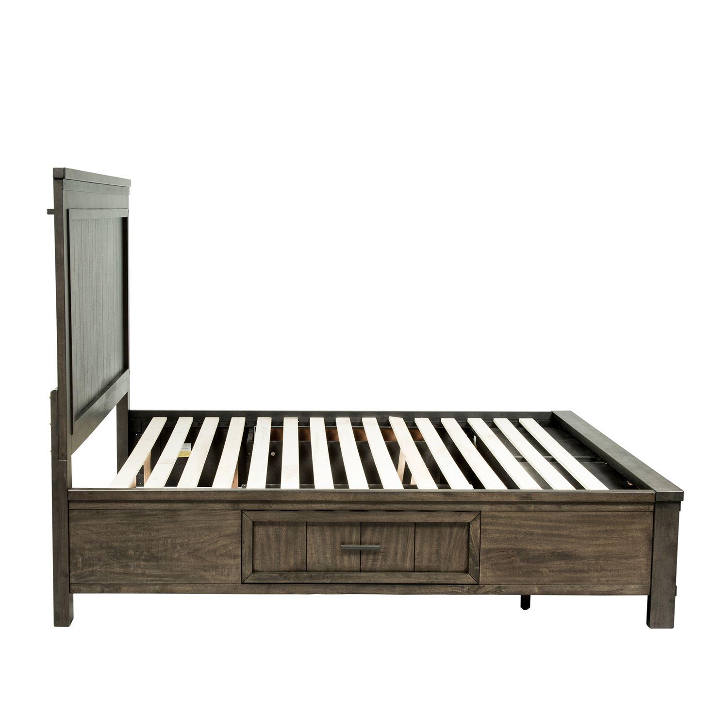 

                    
Liberty Furniture Thornwood Hills  (759-BR) Storage Bed Storage Bed Gray  Purchase 
