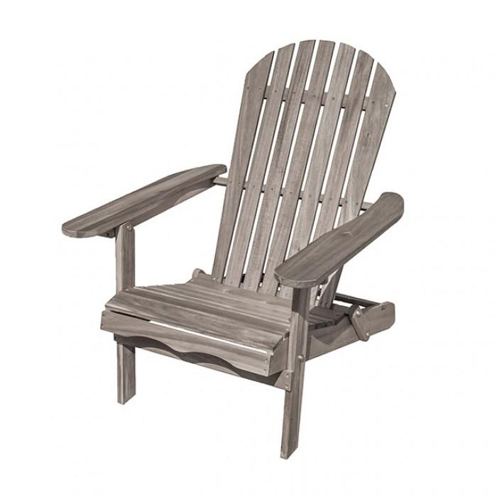 Furniture of America Elk Adirondack Chair GM-1021GY Outdoor Chair
