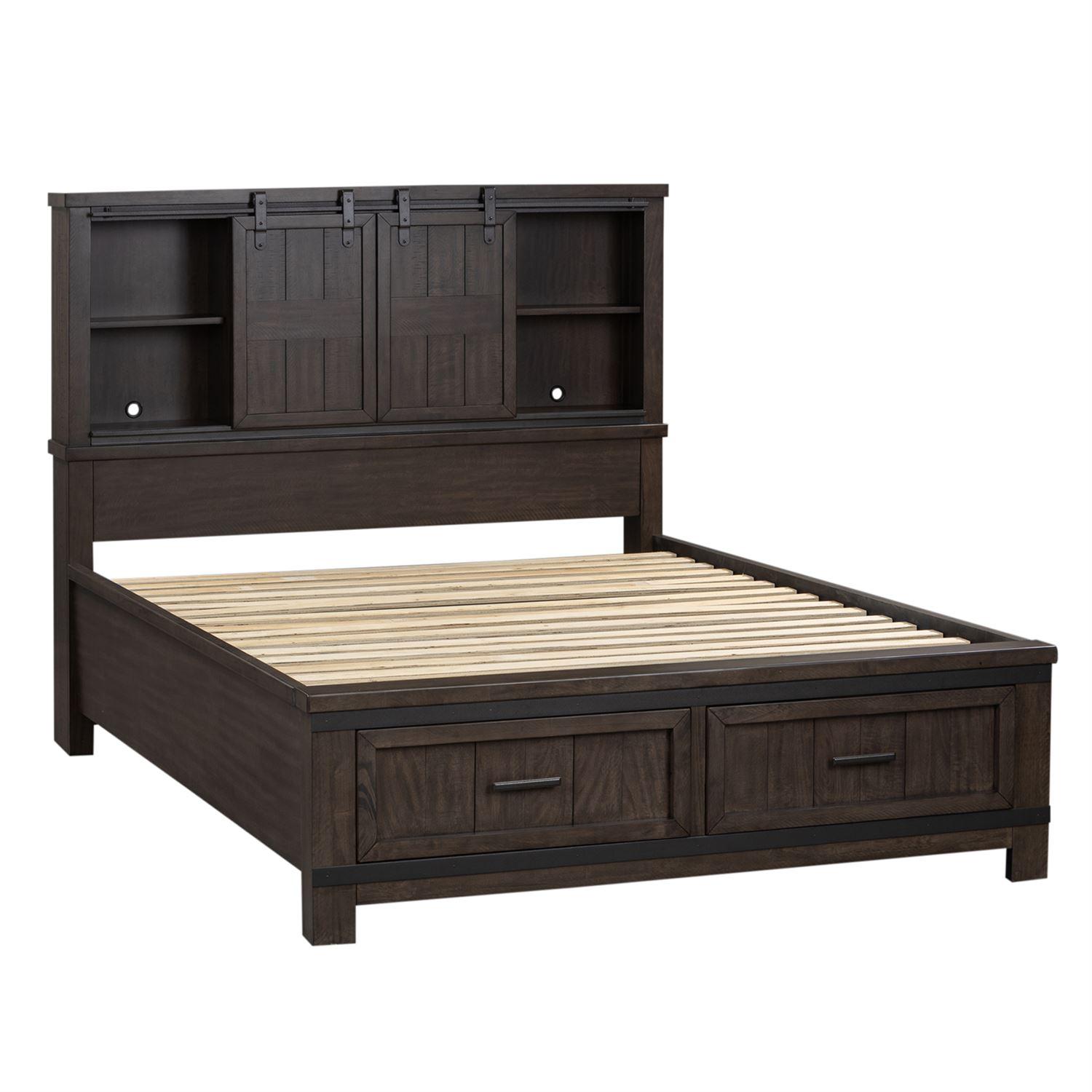 

    
Liberty Furniture Thornwood Hills  (759-BR) Storage Bed Storage Bed Gray 759-BR-KBB
