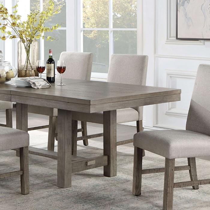

    
Rustic Gray Solid Wood Dining Table Furniture of America San Antonio CM3251GY-T
