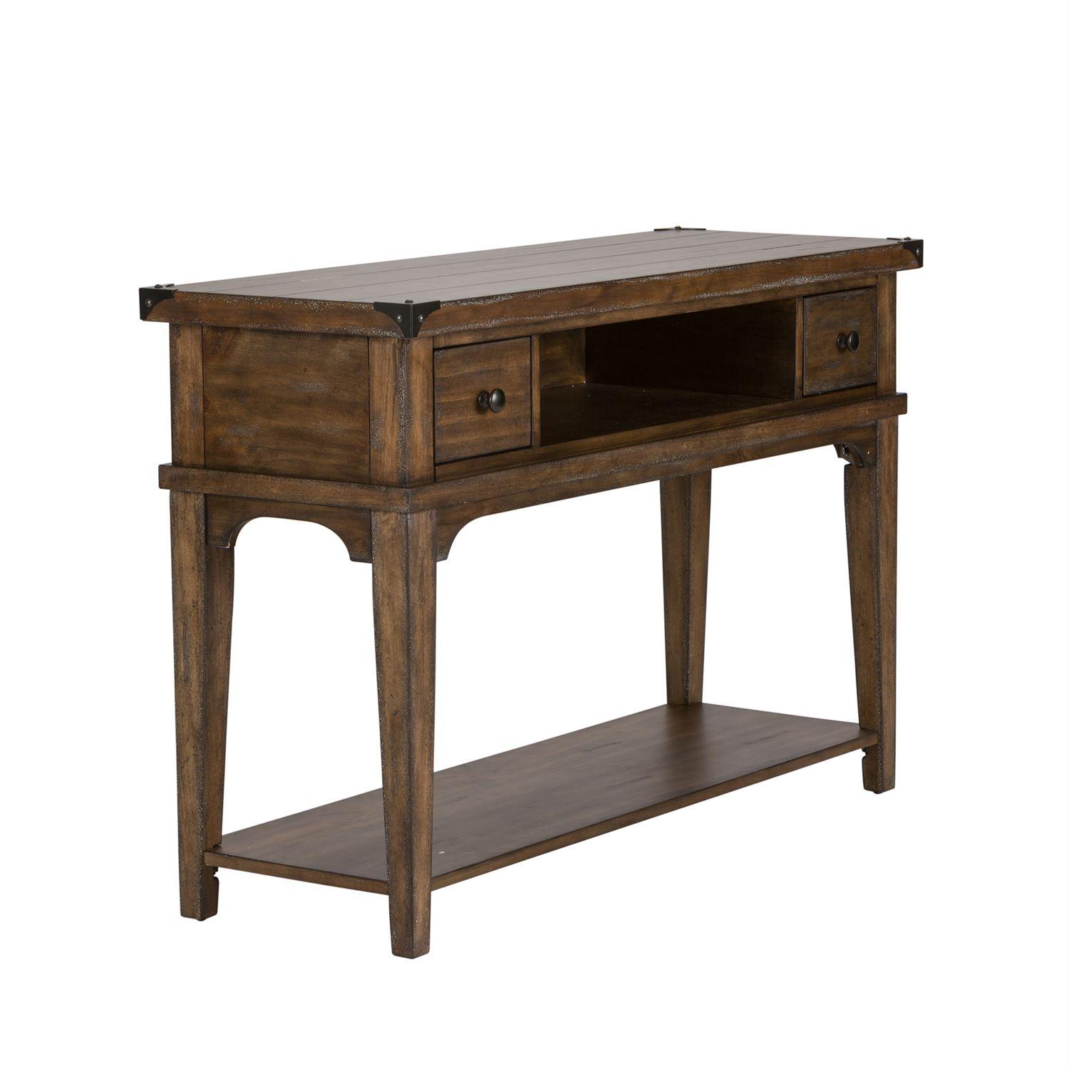 

                    
Liberty Furniture Aspen Skies  (416-OT) Console Table Console Table Gray  Purchase 
