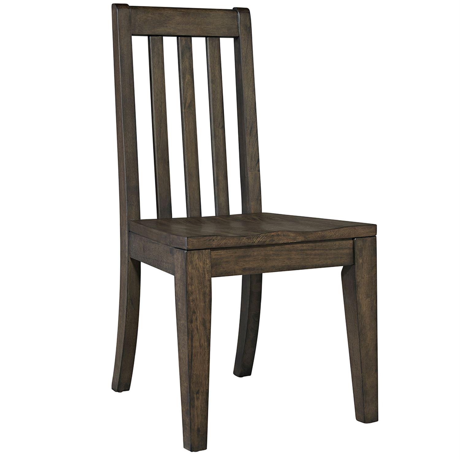 

    
Rustic Gray Wood Dining Side Chairs 2 pcs Thornwood Hills (759-YBR) Liberty Furniture
