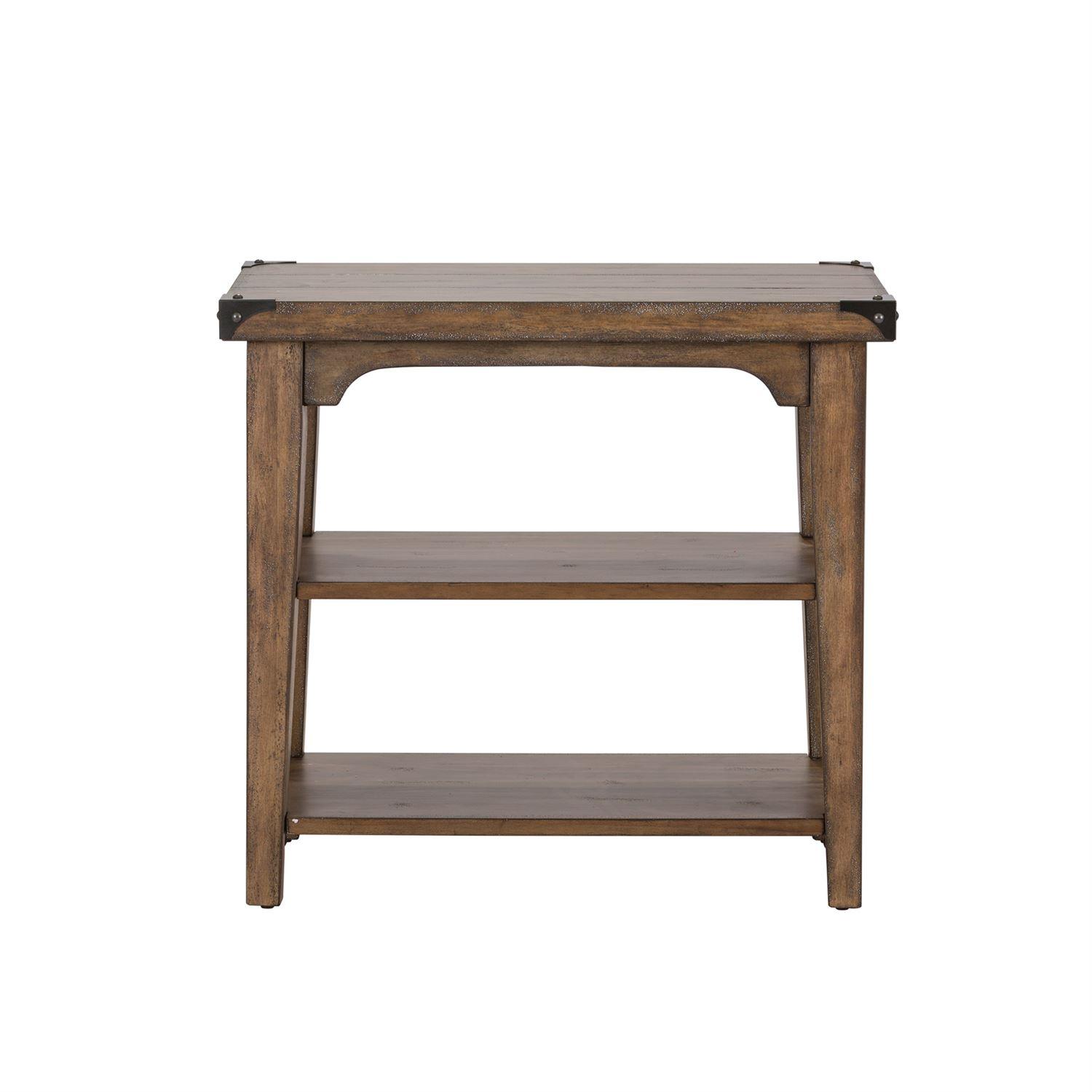 

    
Rustic Gray Wood End Table 416-OT1021 Liberty Furniture
