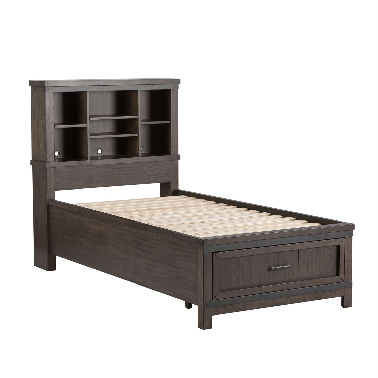 

    
Liberty Furniture Thornwood Hills  (759-YBR) Storage Bed Storage Bed Gray 759-YBR-TBB
