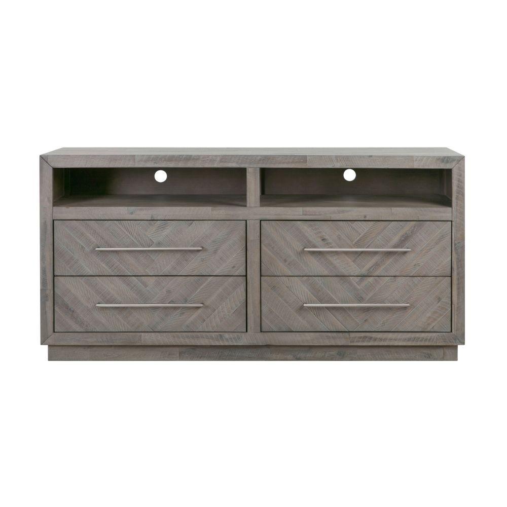 

    
Rustic Latte Finish 4 Drawers 64" Media Console ALEXANDRA by Modus Furniture

