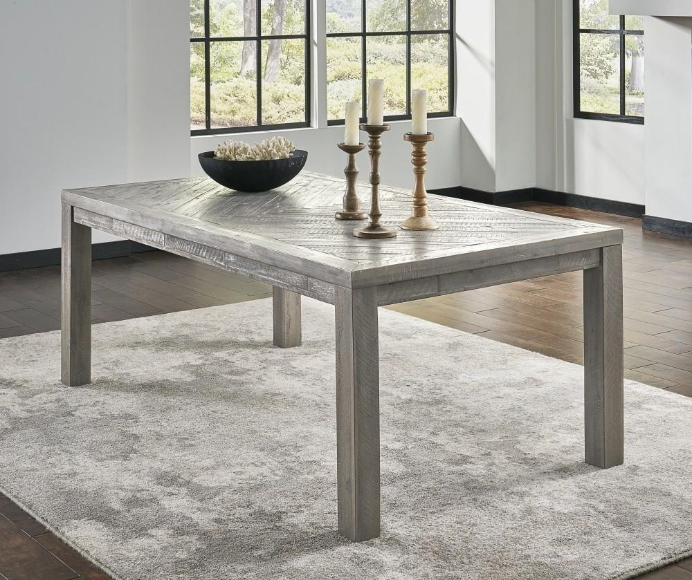 Contemporary, Rustic Dining Table ALEXANDRA 5RS361 in Latte 