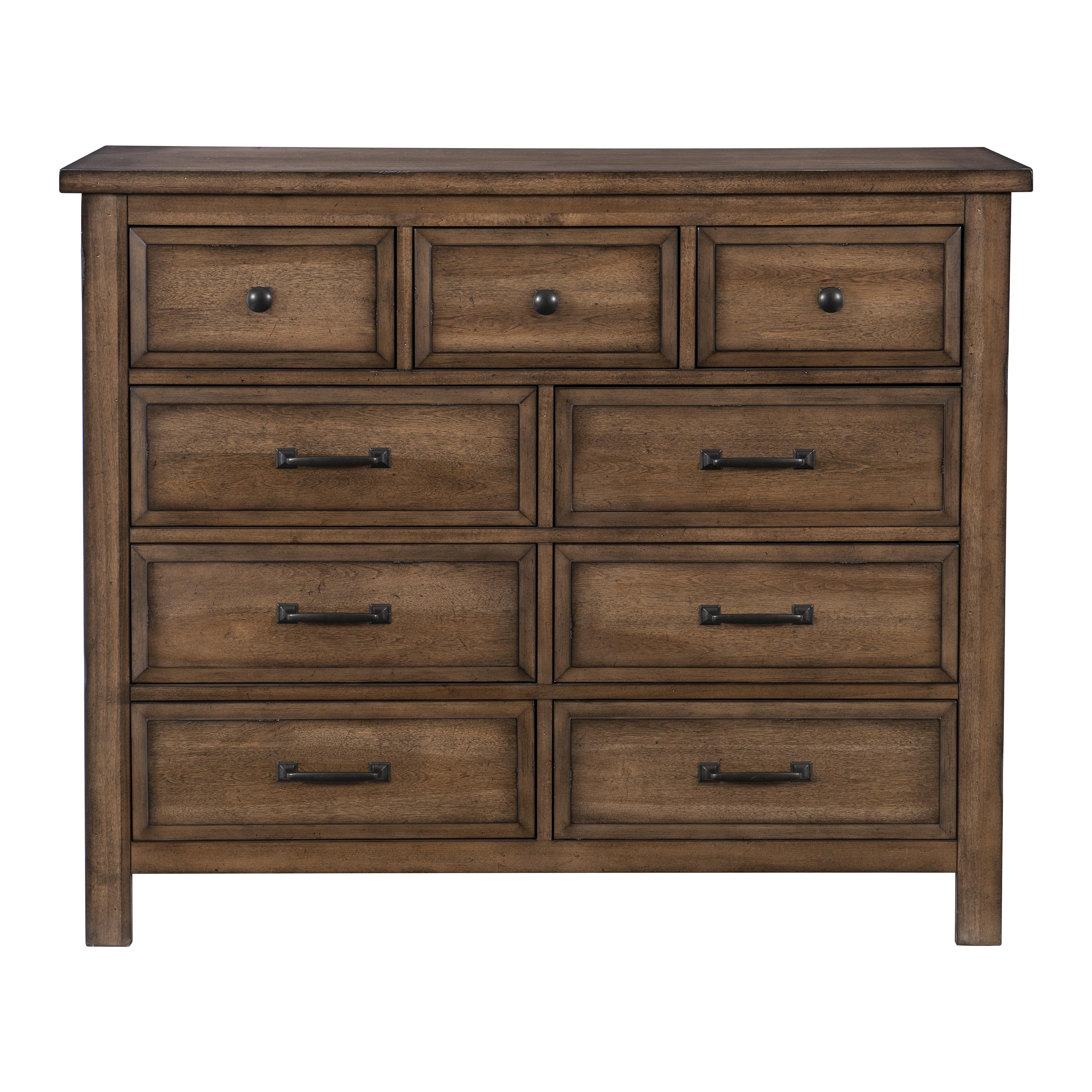 Rustic Dresser 1584-5 Brevard 1584-5 in Light Brown 
