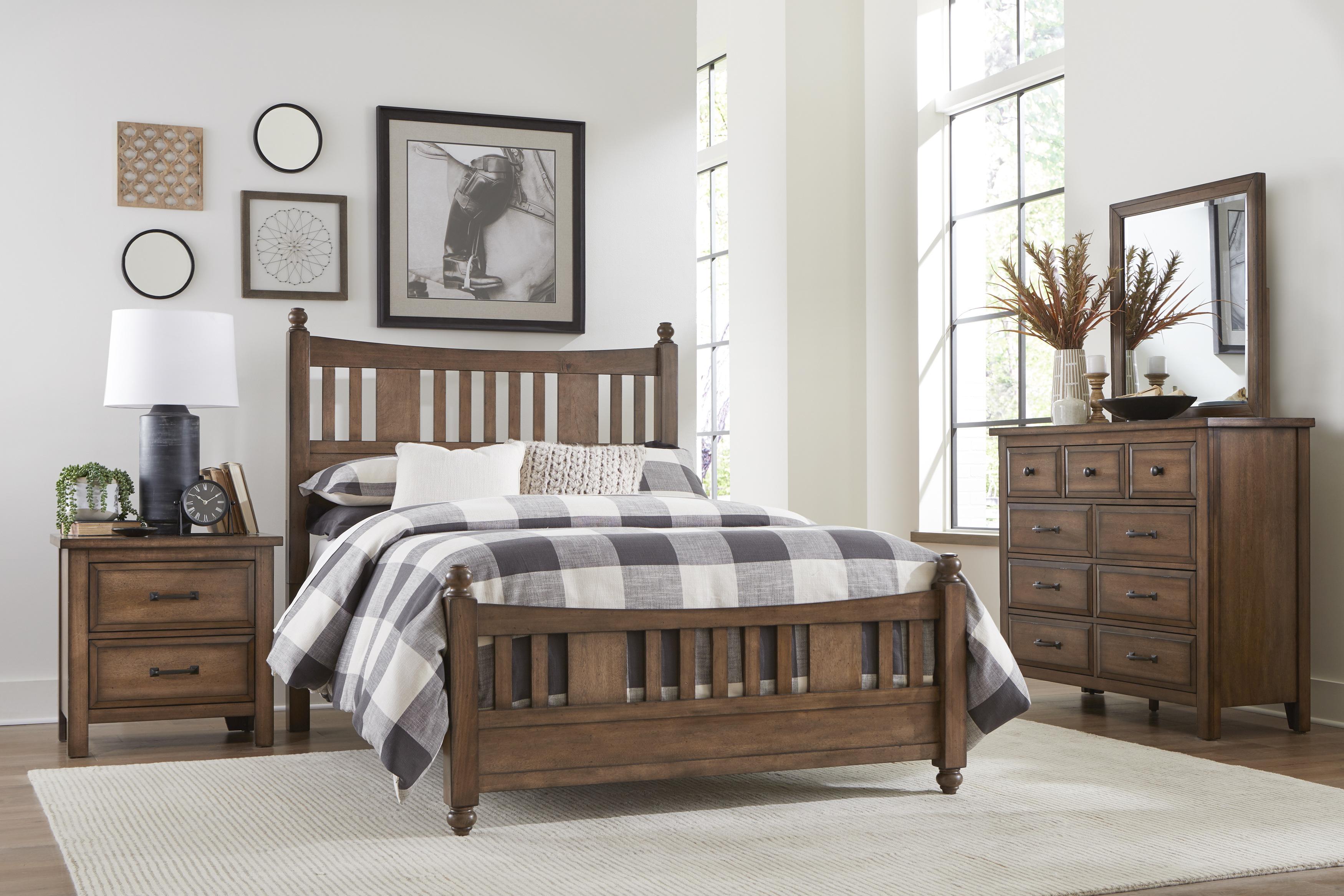 

    
Rustic Light Brown Wood Full Bedroom Set 5pcs Homelegance 1584F-1* Brevard
