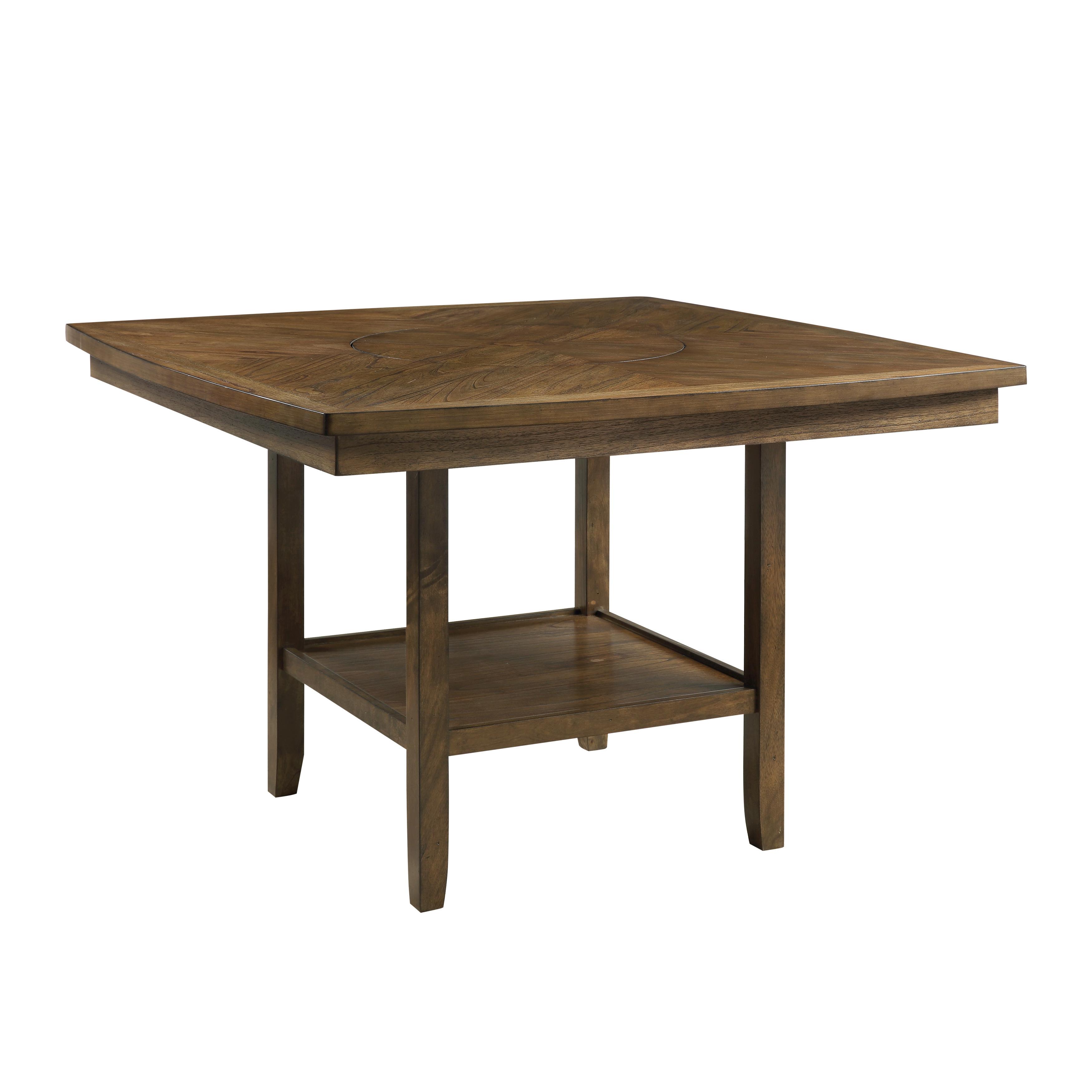 

    
Rustic Light Oak Wood Counter Height Table Homelegance 5716RFAK-36 Balin
