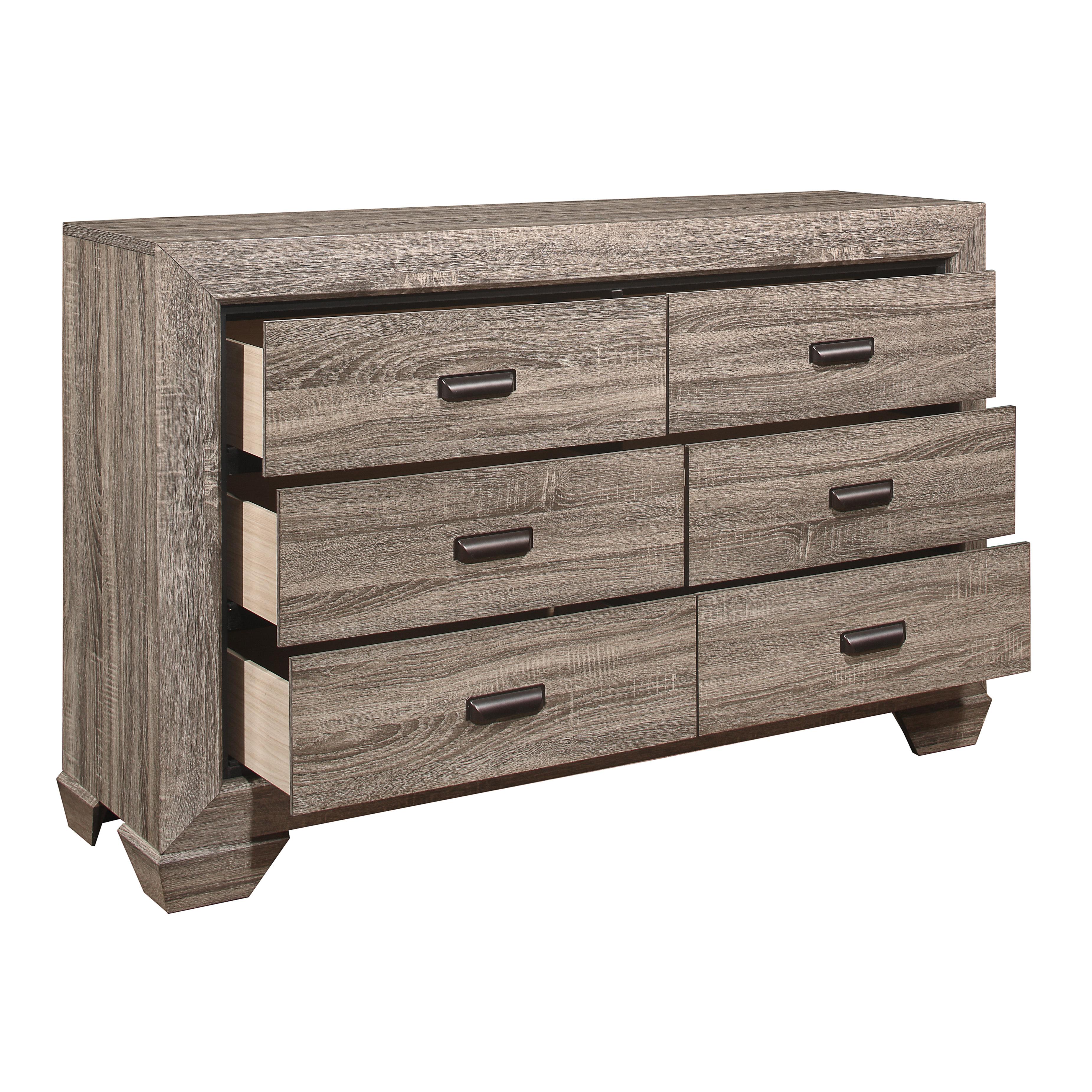 

                    
Buy Rustic Natural Finish Wood CAL Bedroom Set 5pcs Homelegance 1904K-1CK* Beechnut
