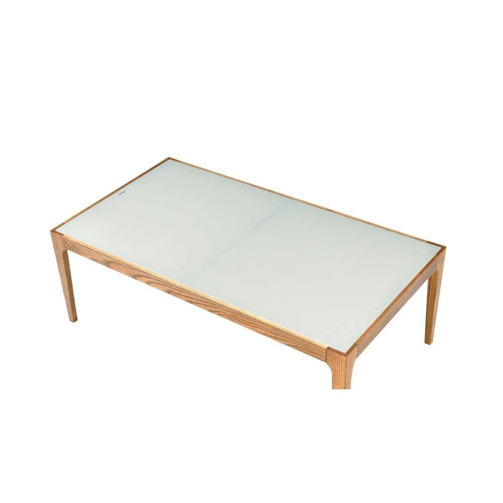 

    
Rustic Natural & Frosted Glass Coffee Table by Acme Gwynn 84665
