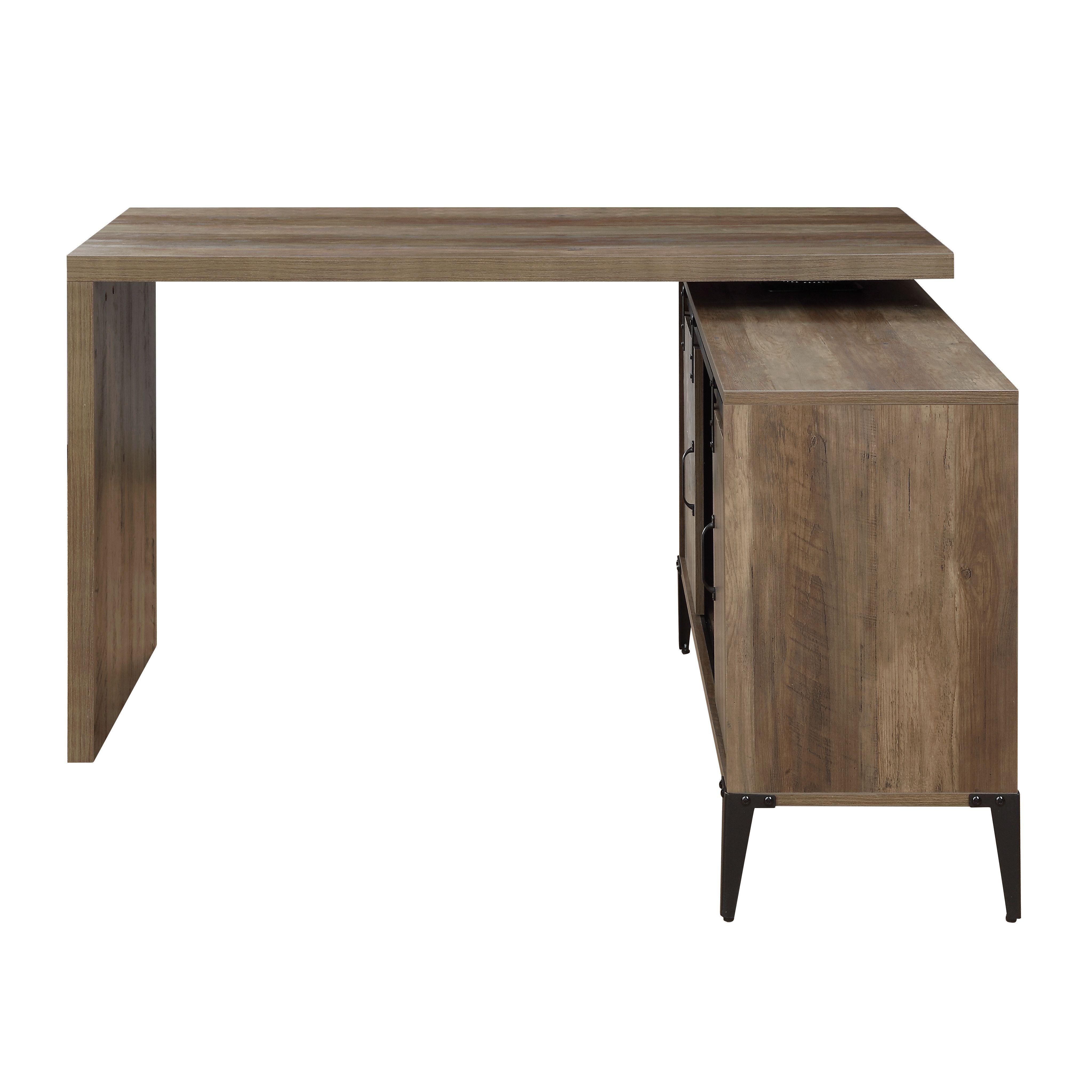 

    
OF00006 Rustic Oak & Black Finish Wood Writing Desk by Acme Furniture OF00006 Zakwani
