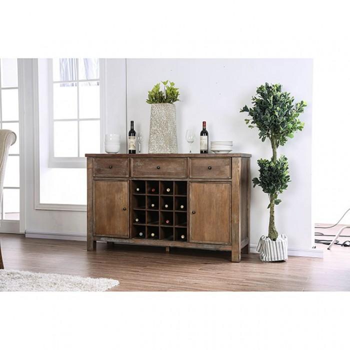 

    
Rustic Oak Solid Wood Server Furniture of America CM3324A-SV Sania
