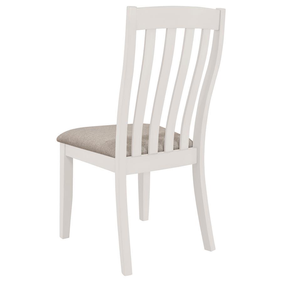 

    
122302-SC-2PCS Rustic Off White Wood Side Chair Set 2PCS Coaster Nogales 122302
