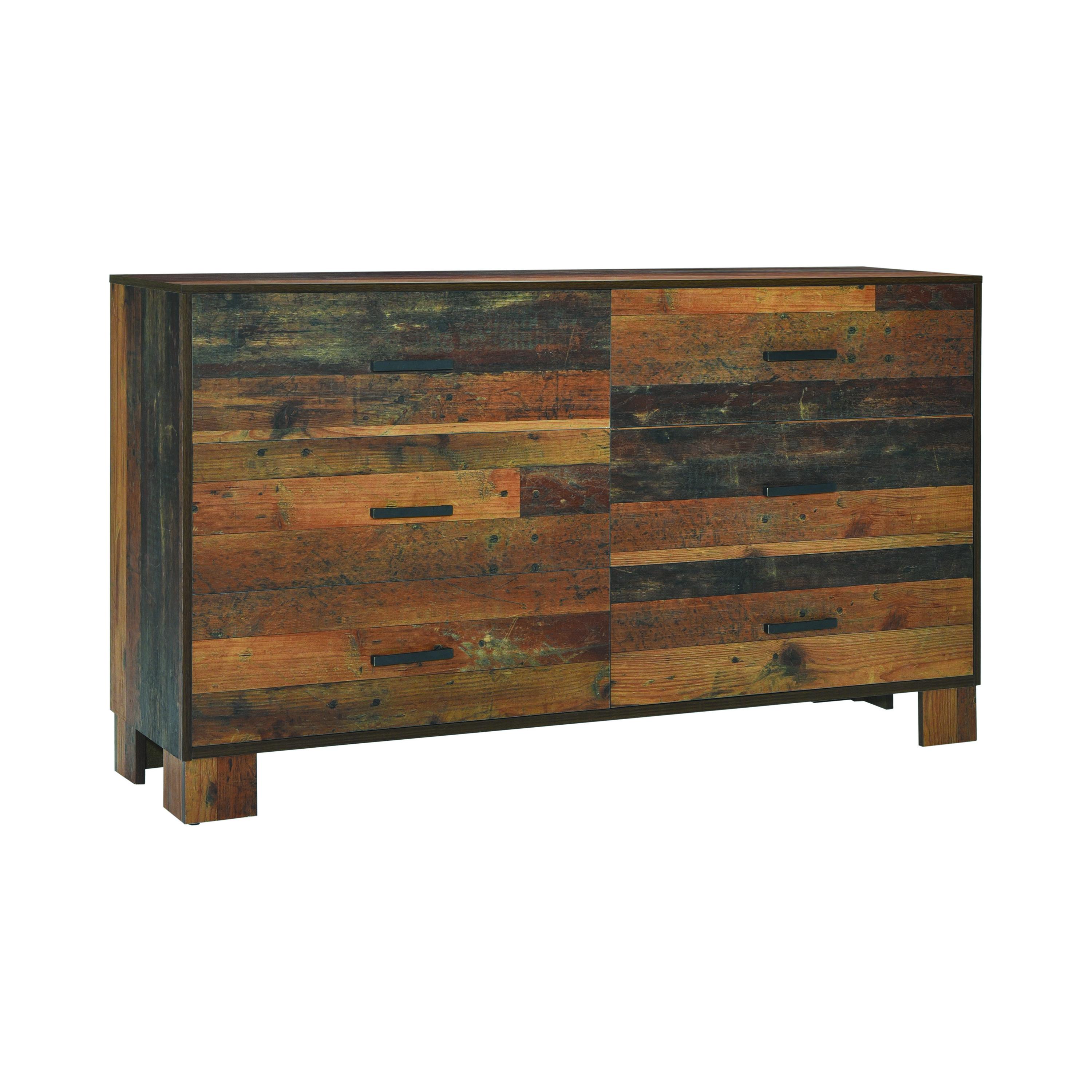 

    
Rustic Pine Finish Wood Dresser Coaster 223143 Sidney
