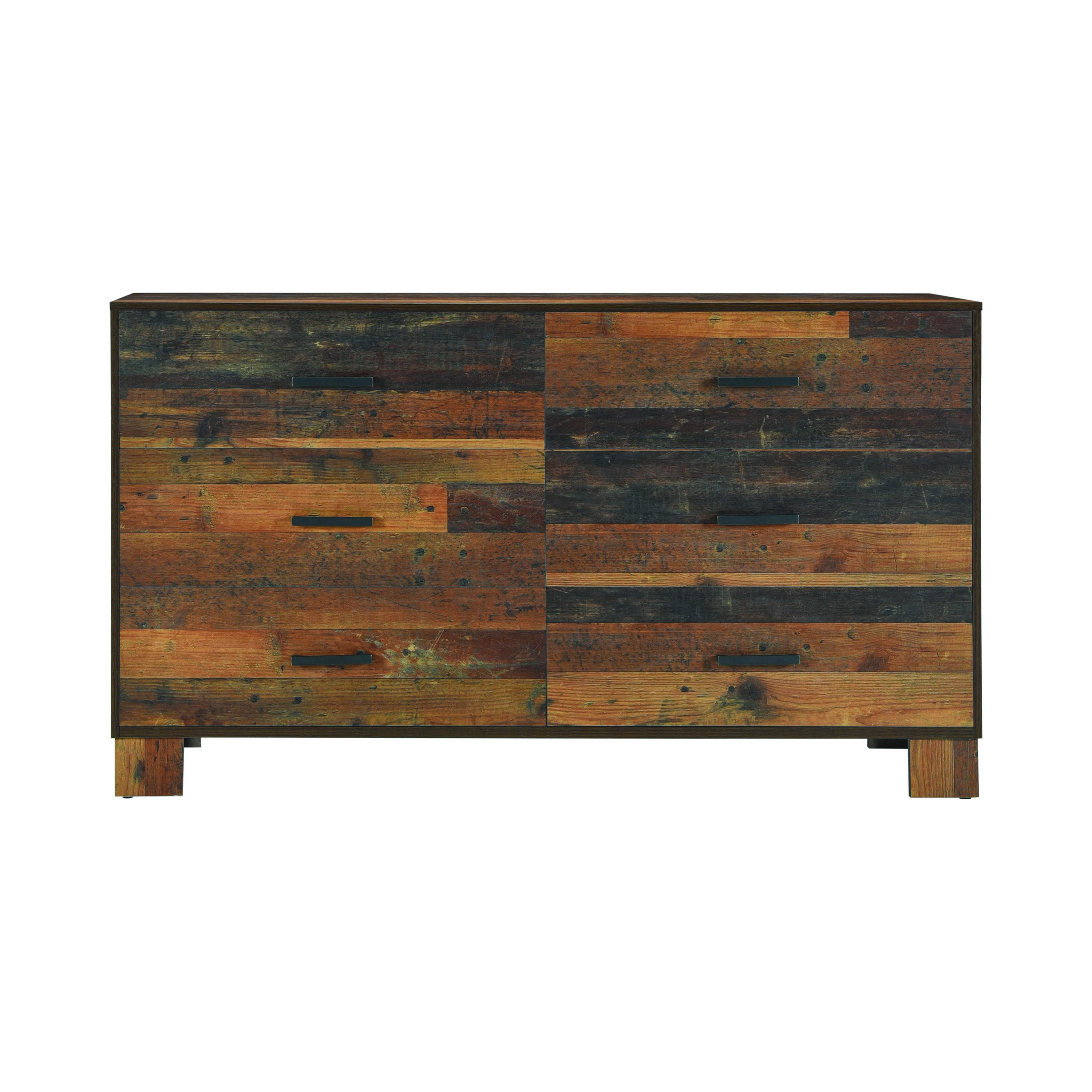 

    
Rustic Pine Finish Wood Dresser Coaster 223143 Sidney
