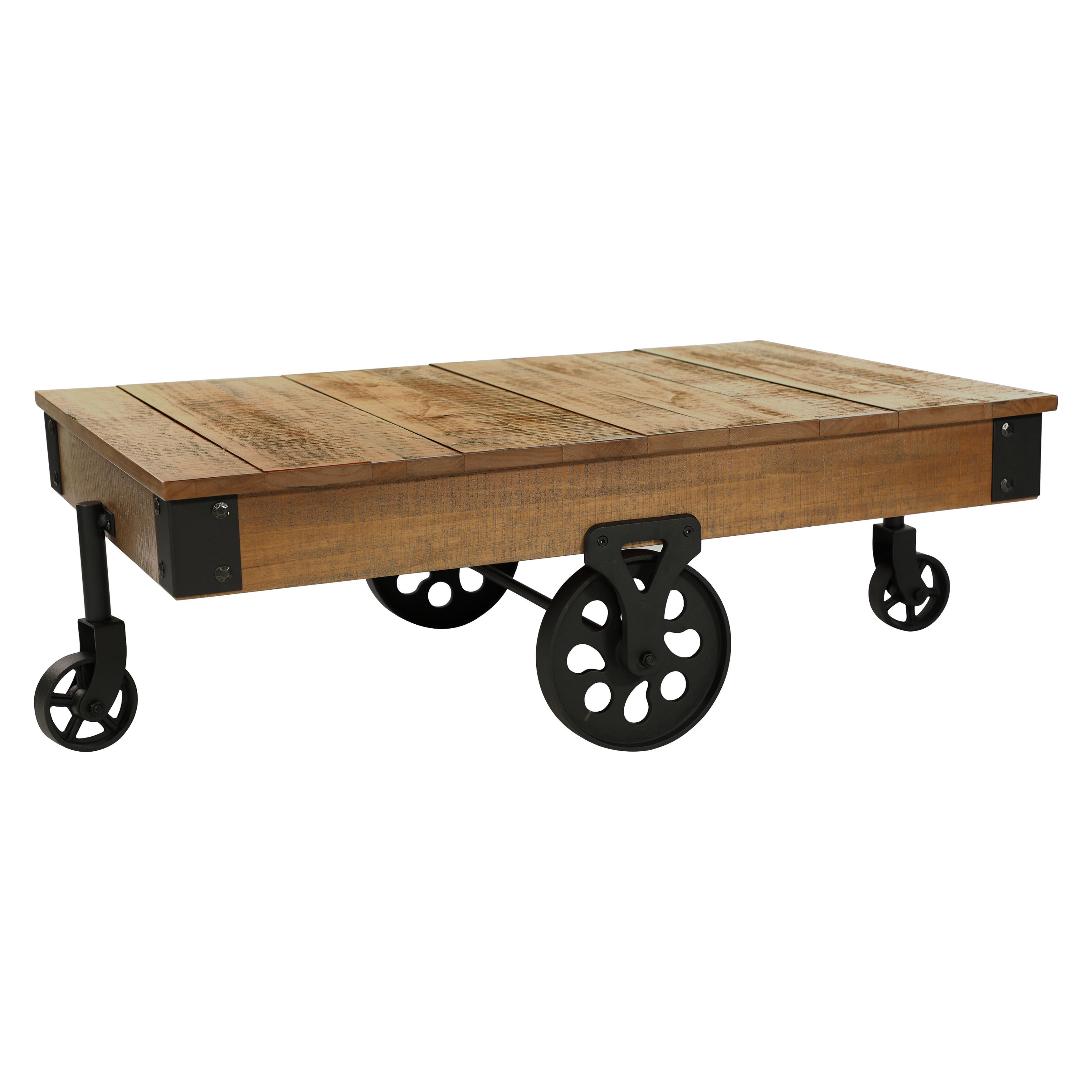 Casual, Urban Coffee Table FACTORY 3228-30 in Brown, Black 
