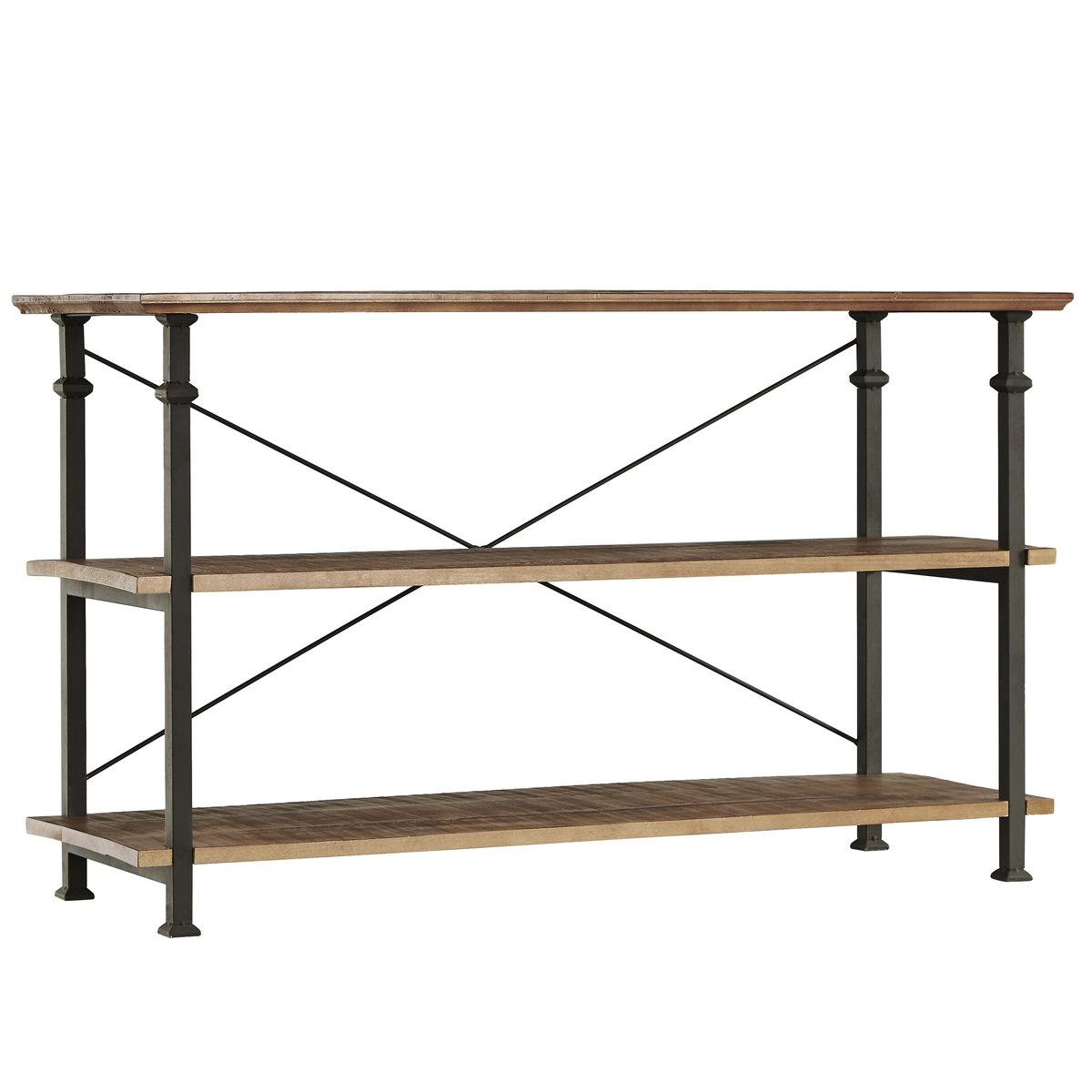 Casual, Urban TV Stand FACTORY 3228-05 in Brown, Black 