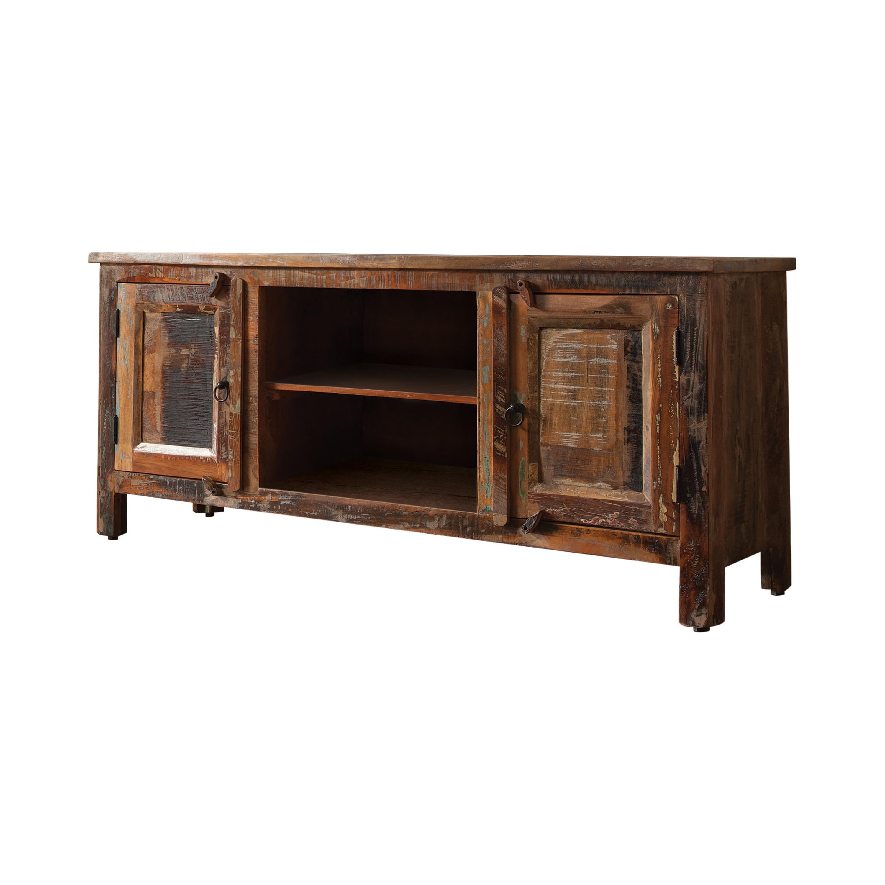 Rustic Tv Console 700303 700303 in Brown 