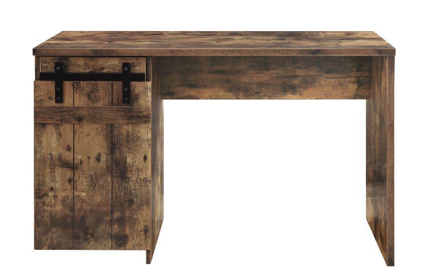 

    
Acme Furniture Bellarose Writing Desk Oak/Rustic Brown 92705
