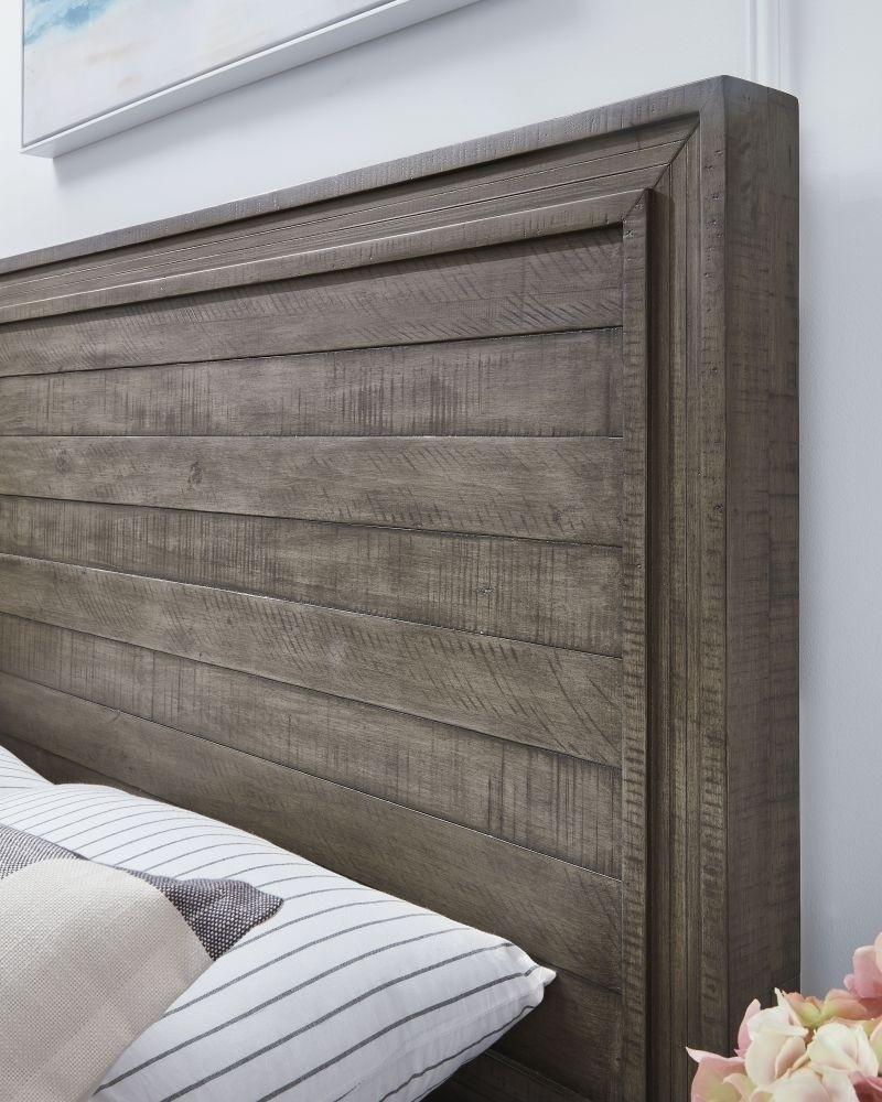 

    
Modus Furniture WILLIAM Panel Bed Gray FYBVA4

