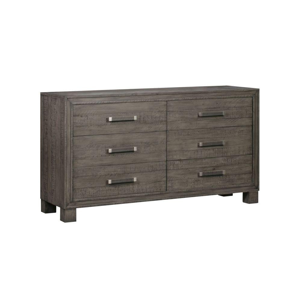 

    
Modus Furniture WILLIAM Panel Bedroom Set Gray FYBVA7-NDMC-5PC
