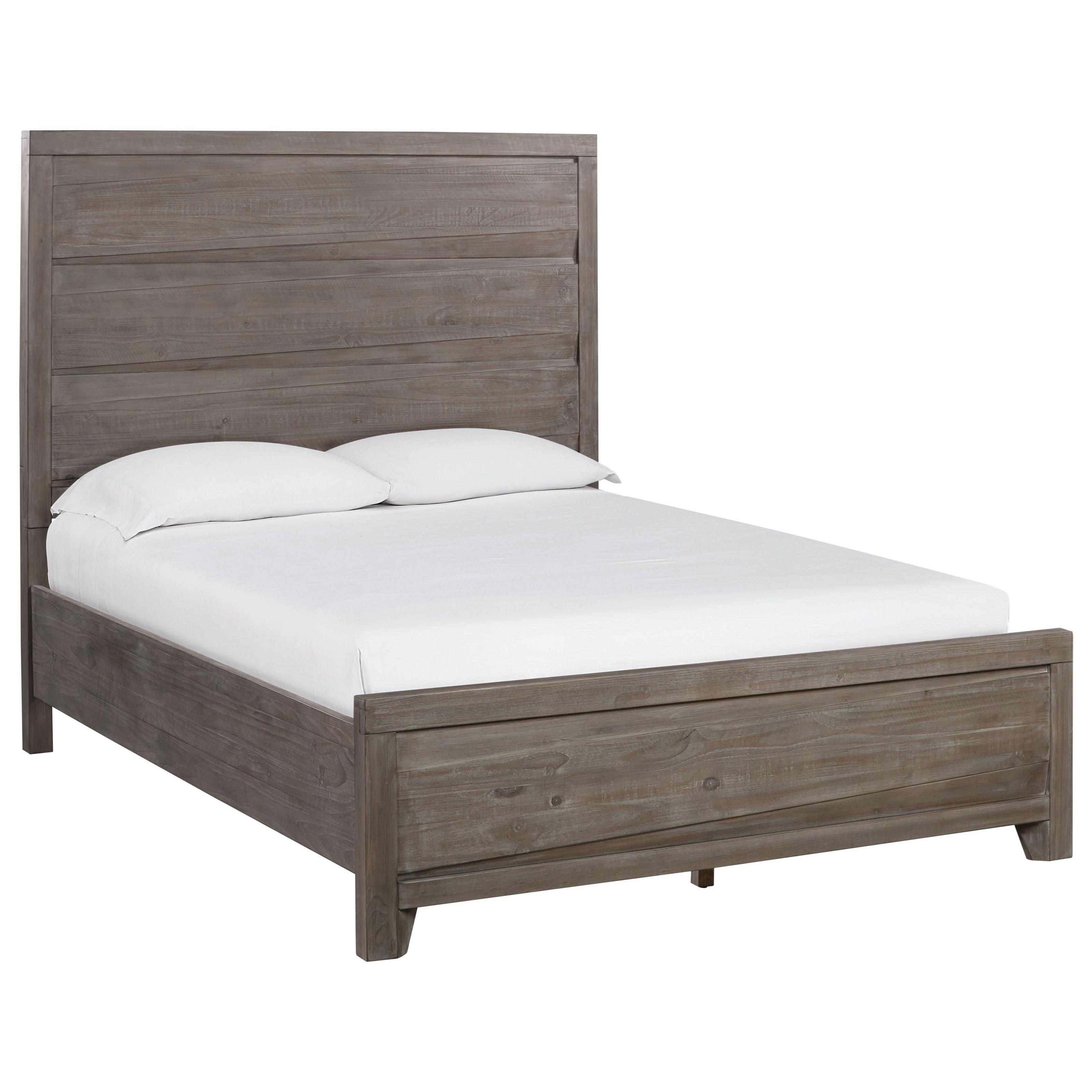 

    
Rustic Style Sahara Tan Finish Panel CAL King Bed HEARST by Modus Furniture
