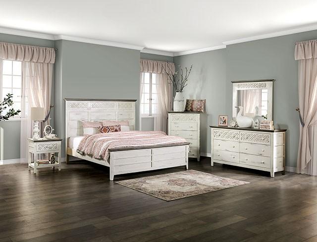 

                    
Furniture of America EM7079IV-F Myrtlemoore Bed Ivory  Purchase 
