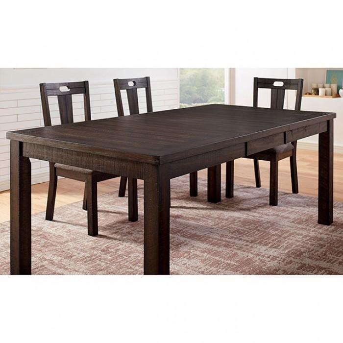 

                    
Furniture of America CM3790T-Set-7 Burton Dining Table Set Walnut Fabric Purchase 
