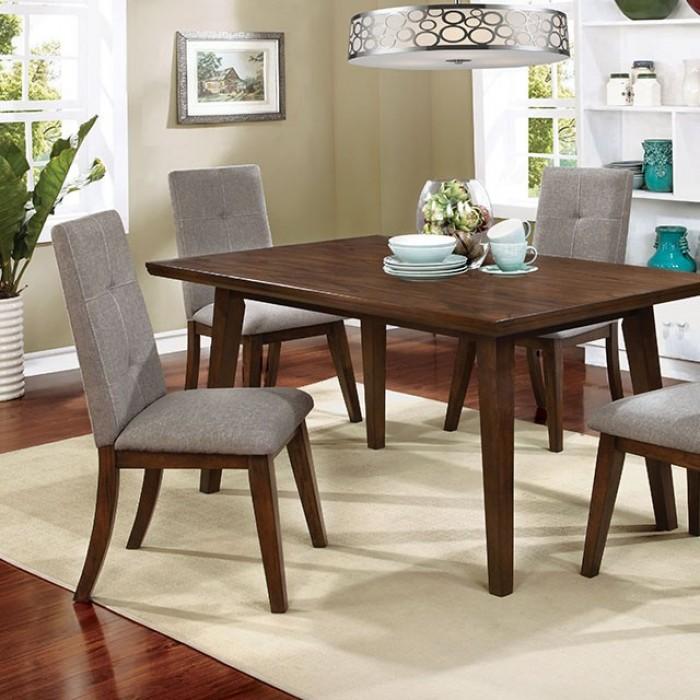 

    
Rustic Walnut Solid Wood Dining Table Furniture of America CM3354T Abelone
