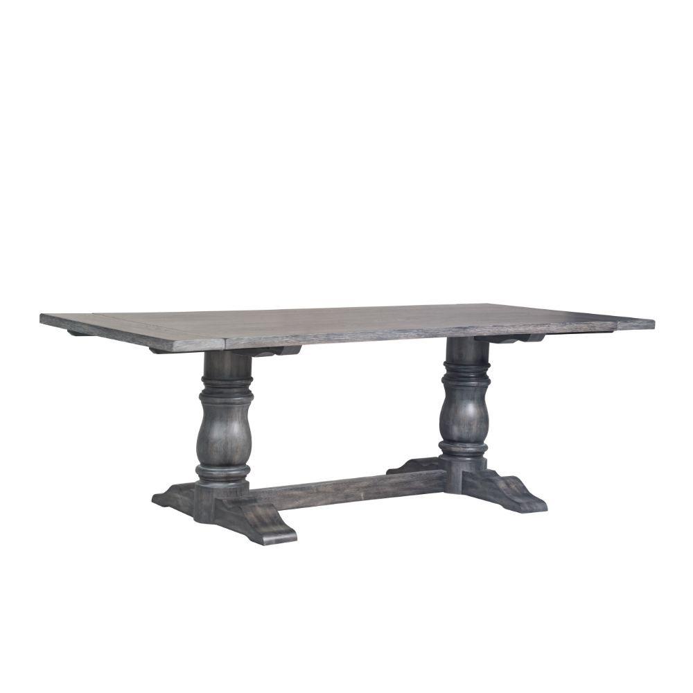 Rustic Dining Table Leventis 66180 in Gray 