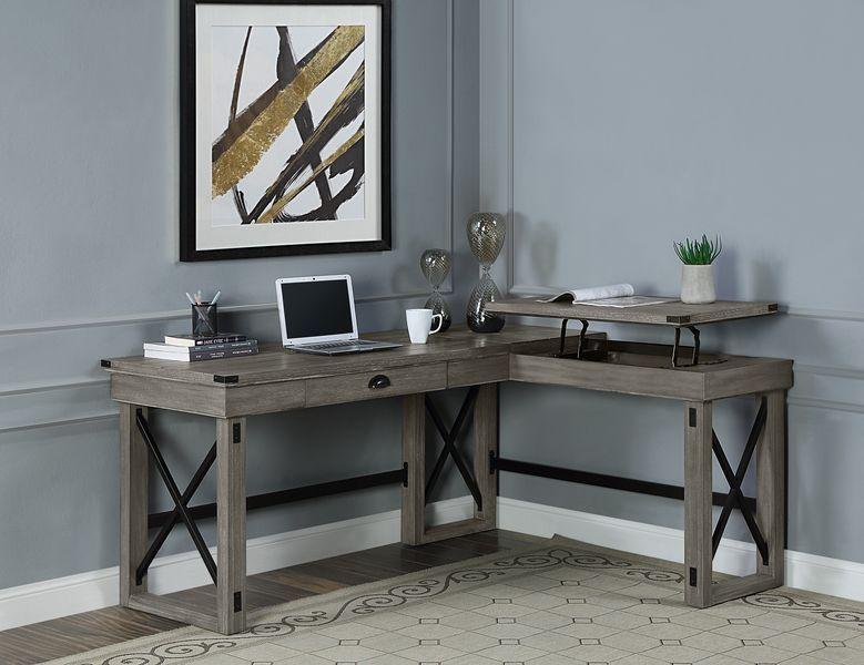 

    
OF00054 Rustic Weathered Gray Finish Writing Desk by Acme OF00054 Talmar

