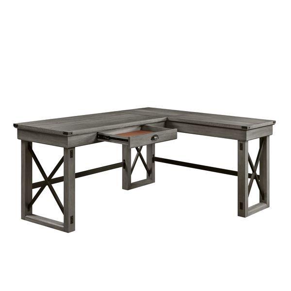 

    
Rustic Weathered Gray Finish Writing Desk by Acme OF00054 Talmar
