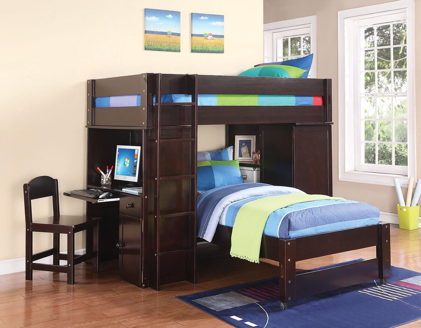 

    
Acme Furniture Lars Twin Loft Bed Wenge 37495
