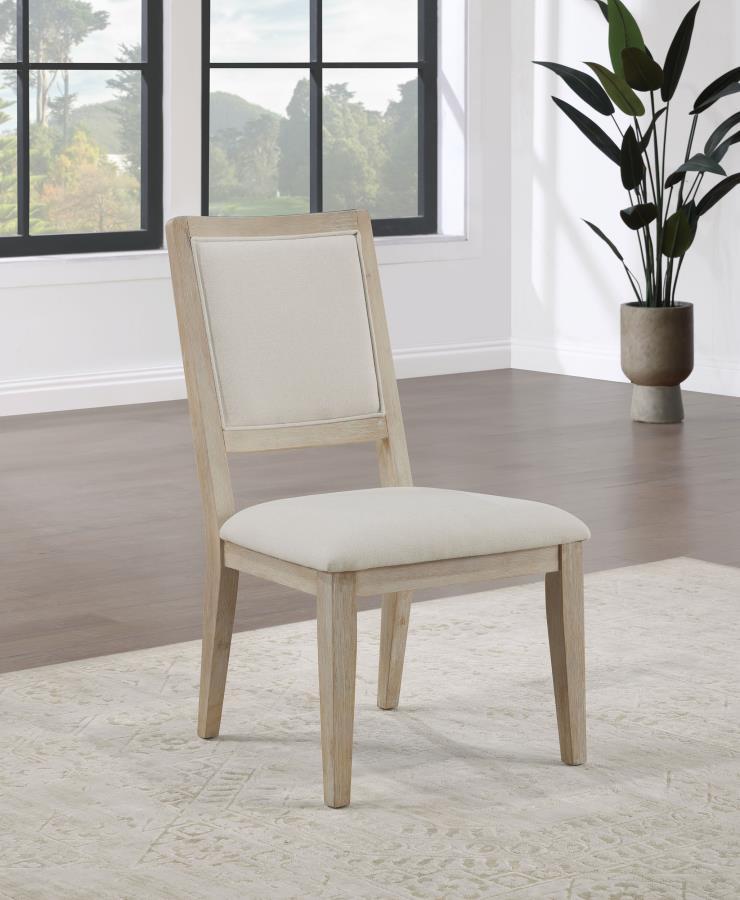

    
123122-SC-2PCS Rustic White/Beige Wood Side Chair Set 2PCS Coaster Trofello 123122
