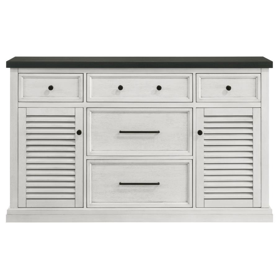 

                    
Coaster Aventine Buffet 108245-B Buffet Vintage White/Charcoal  Purchase 
