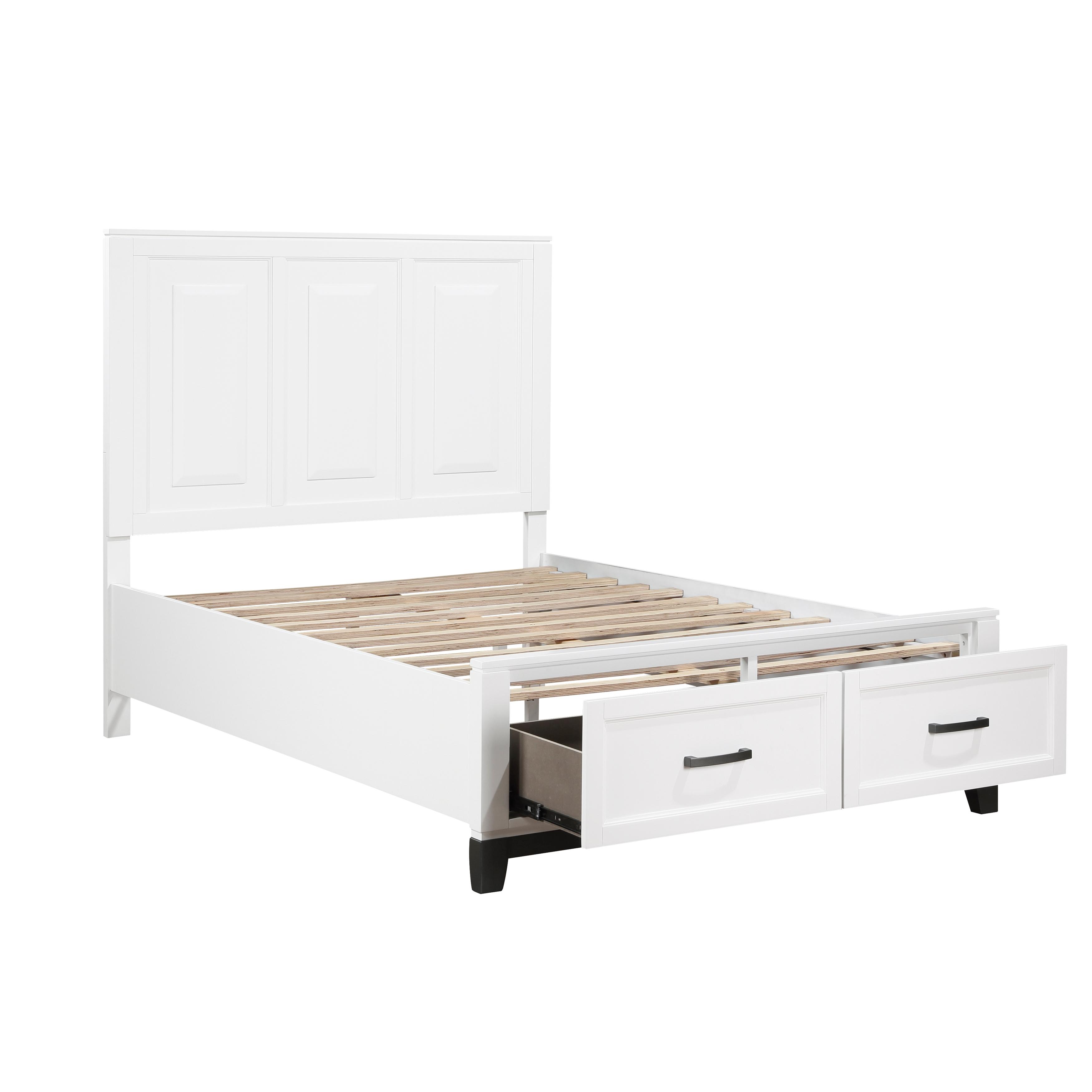 

        
65192581849297Rustic White Wood Full Platform Bedroom Set 6PCS Homelegance Garretson 1450WHF-1-F-6PCS
