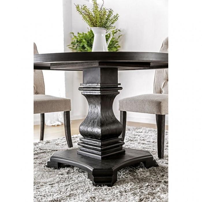 

                    
Furniture of America NERISSA CM3840T Dining Table Antique Black  Purchase 
