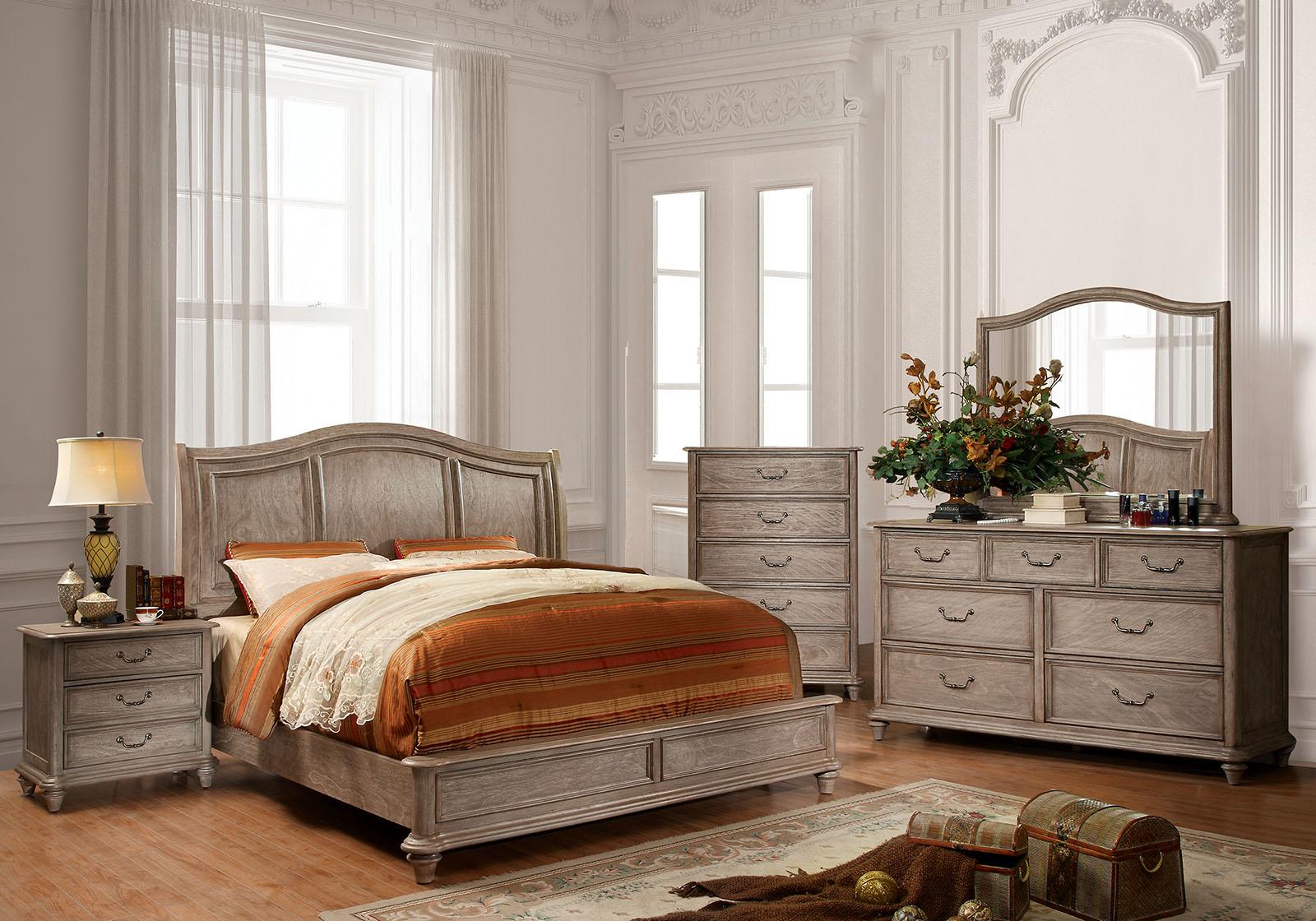 

    
Furniture of America CM7611-Q Belgrade Bed Natural CM7611-Q
