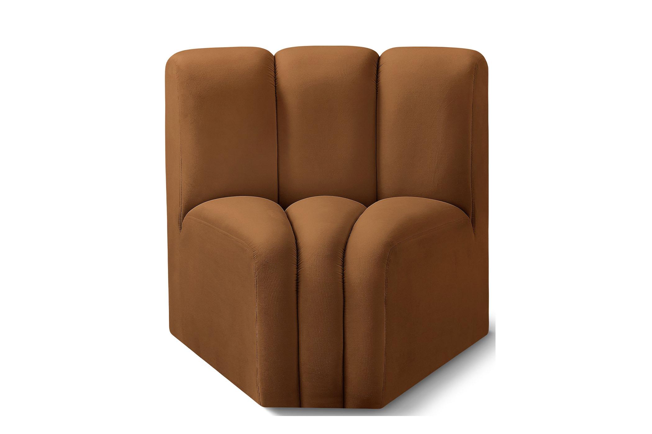 

        
Meridian Furniture ARC 103Saddle-CC Modular Corner Chair Saddle Velvet 094308282718
