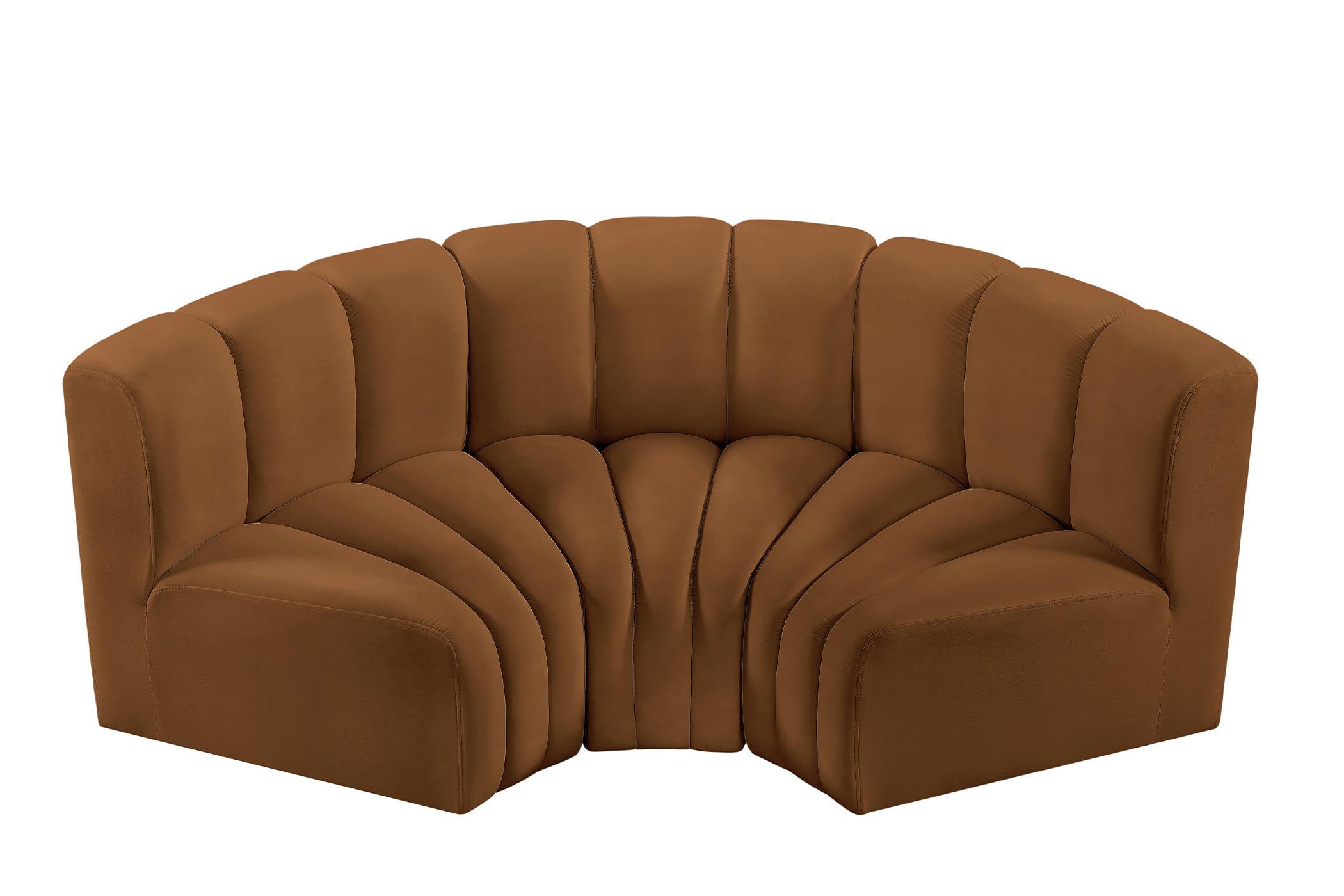 

        
Meridian Furniture ARC 103Saddle-S3C Modular Sectional Sofa Saddle Velvet 094308298993
